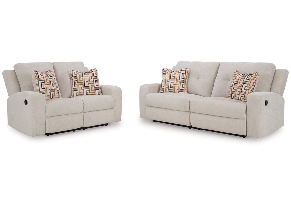 Danum Manual Reclining Sofa and Loveseat