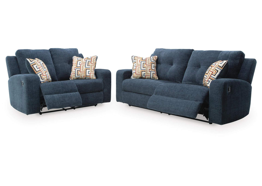 Danum Manual Reclining Sofa and Loveseat