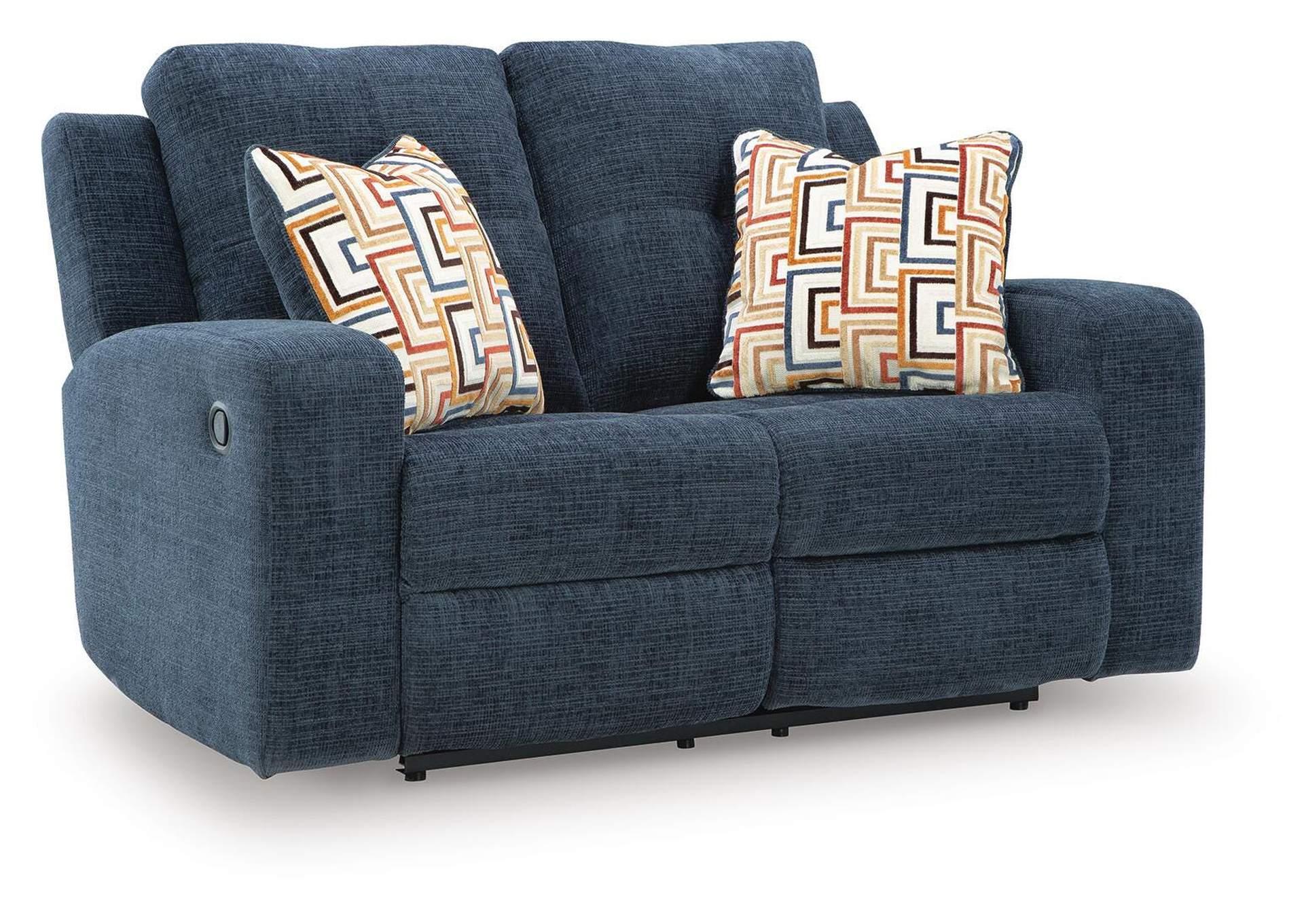 Danum Reclining Loveseat angled view