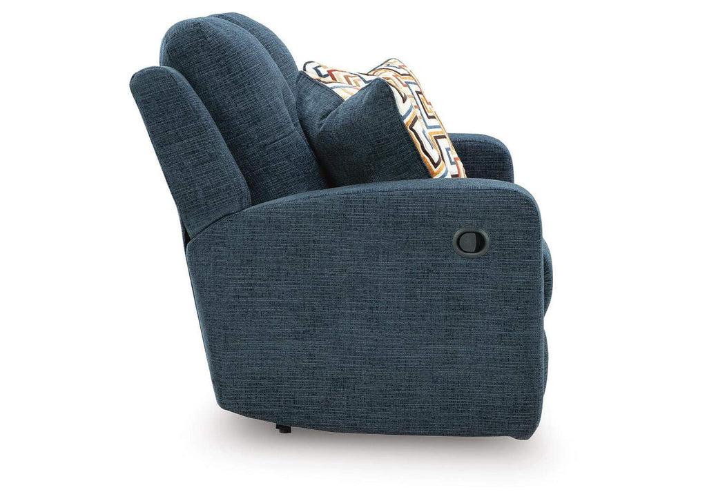 Danum Reclining Loveseat side view