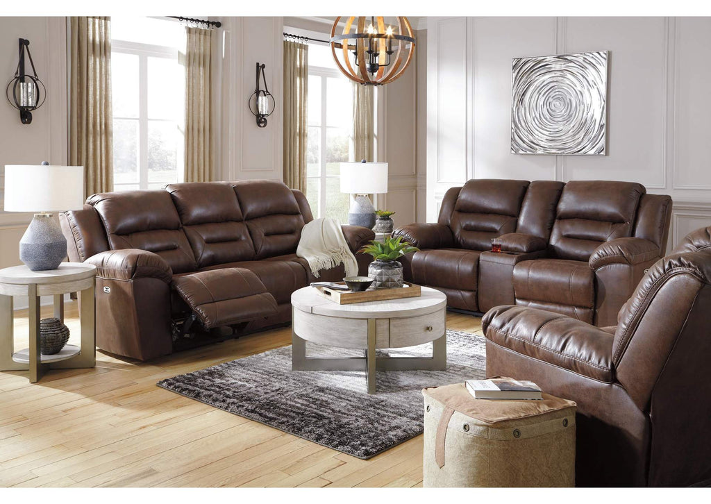Stoneland Power Reclining Sofa, Loveseat and Recliner Set