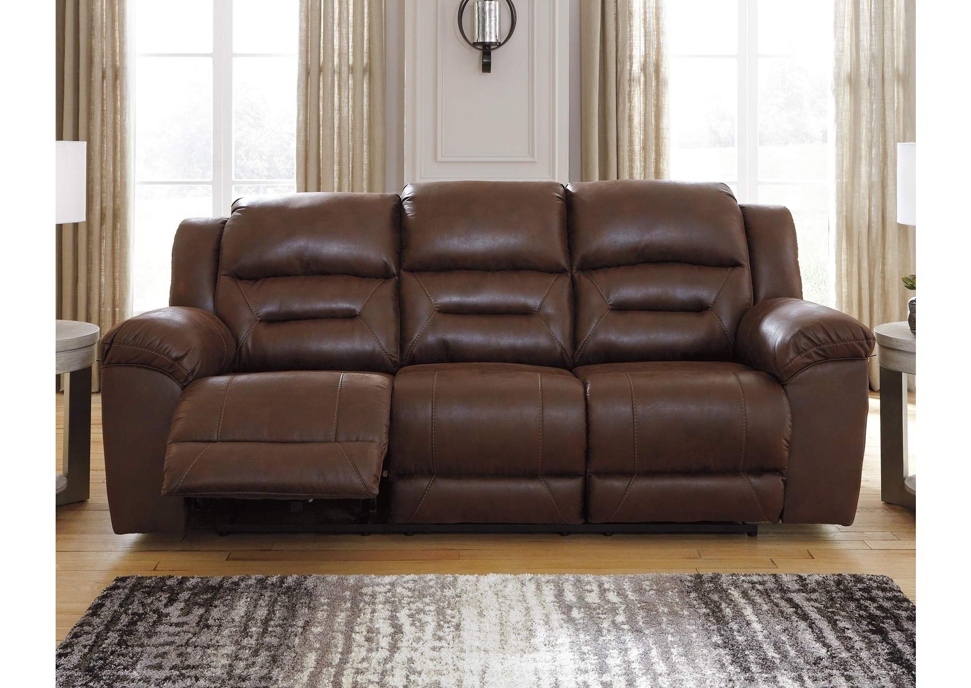 Stoneland Reclining Sofa room view