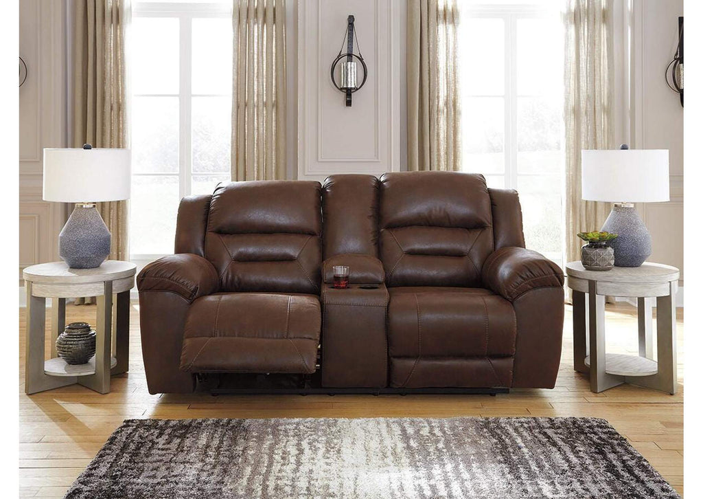Stoneland Power Reclining Loveseat with Console
