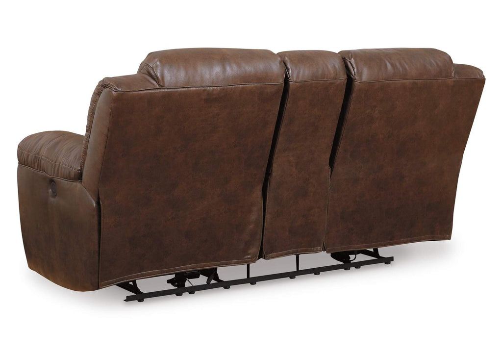 Stoneland Reclining Loveseat with Console