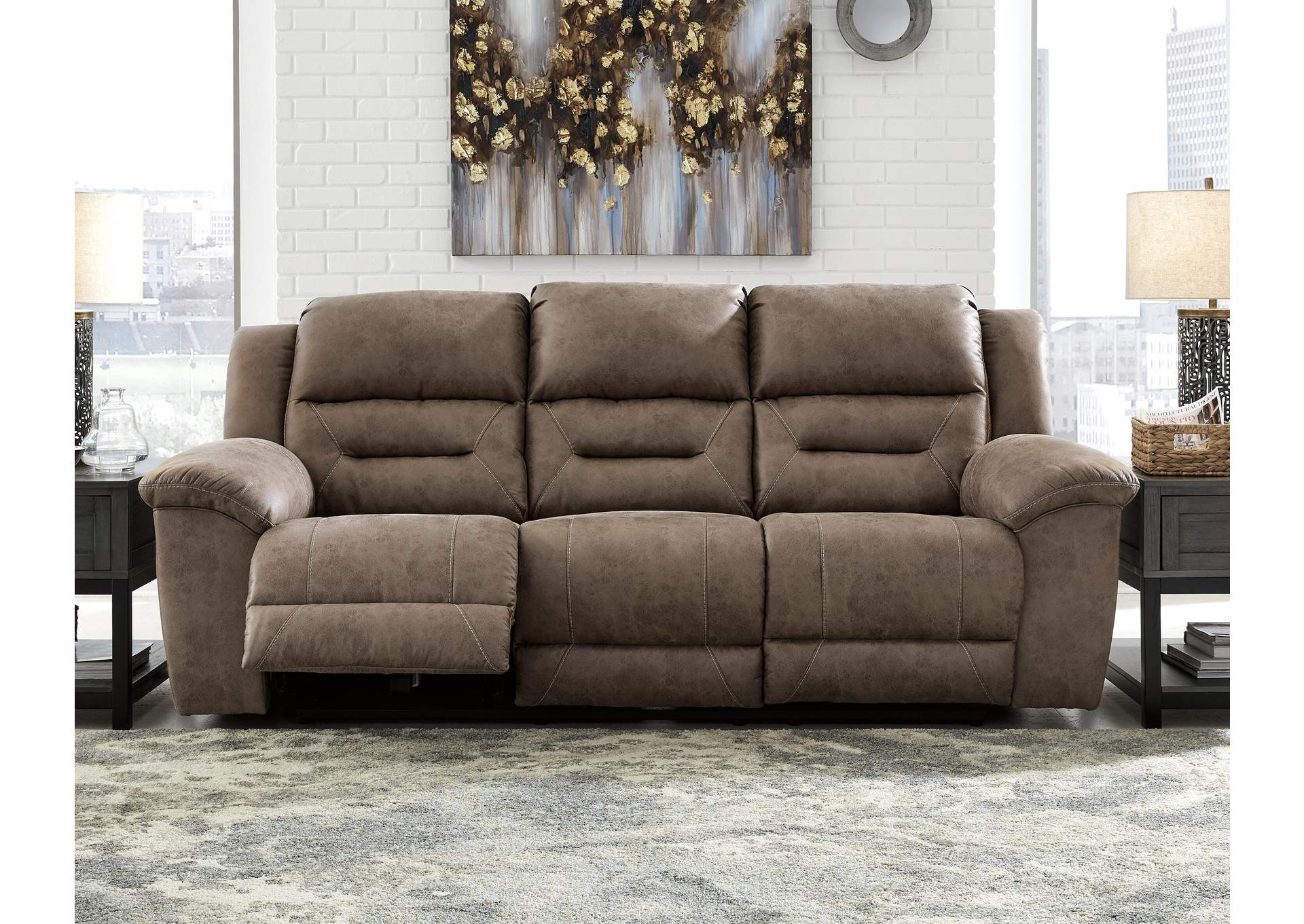 Stoneland Power Reclining Sofa room view