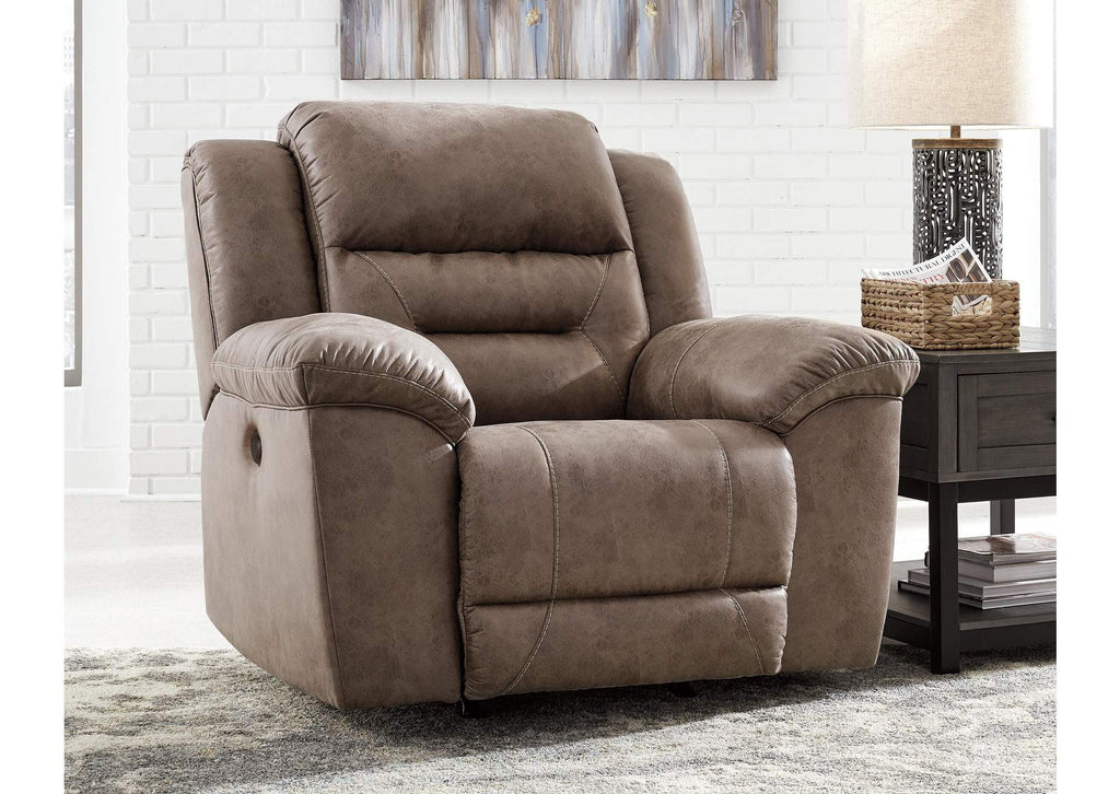 Stoneland Power Reclining Sofa, Loveseat and Recliner Set room view