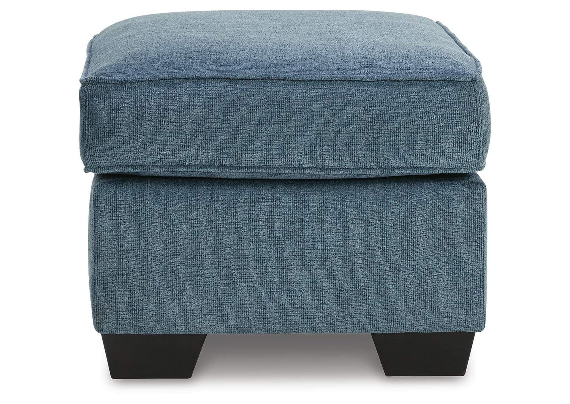 Cashton Chair and Ottoman side view