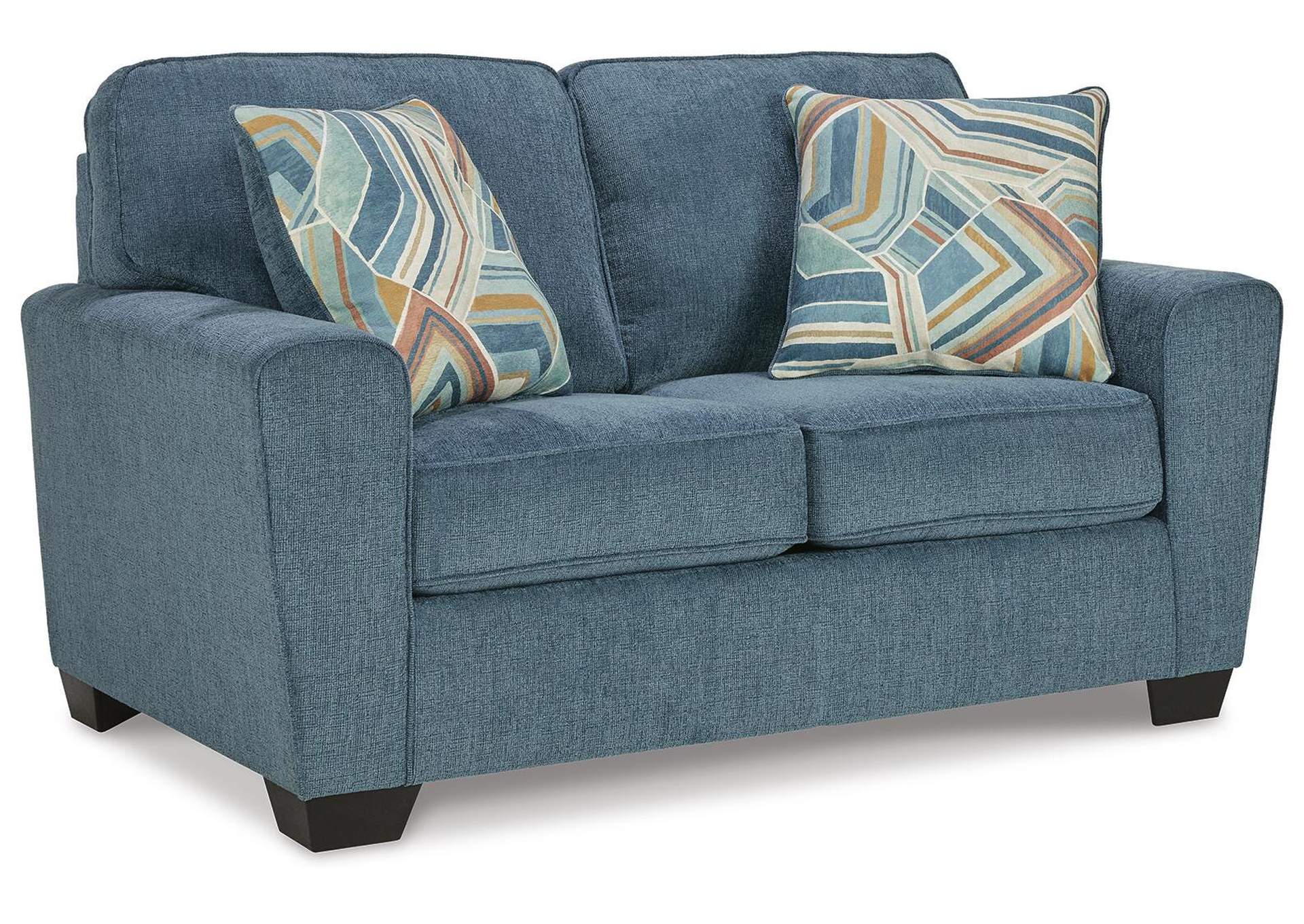 Cashton Loveseat angled view