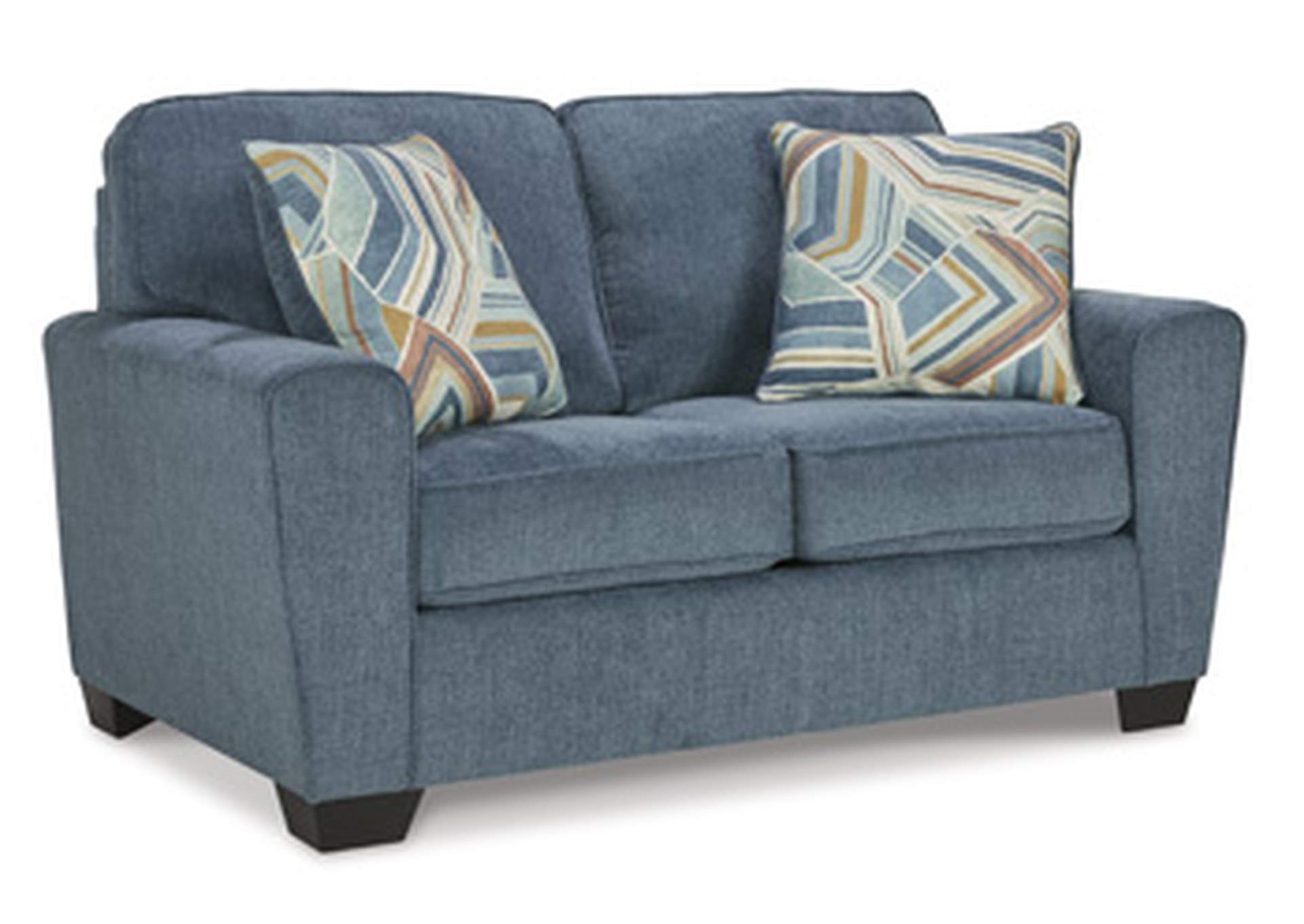 Cashton Loveseat angled view