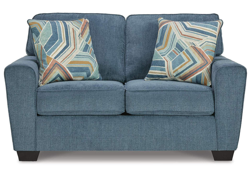 Cashton Sofa, Loveseat, Chair and Ottoman front view