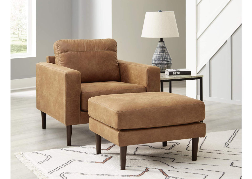 Telora Sofa, Loveseat, Chair and Ottoman