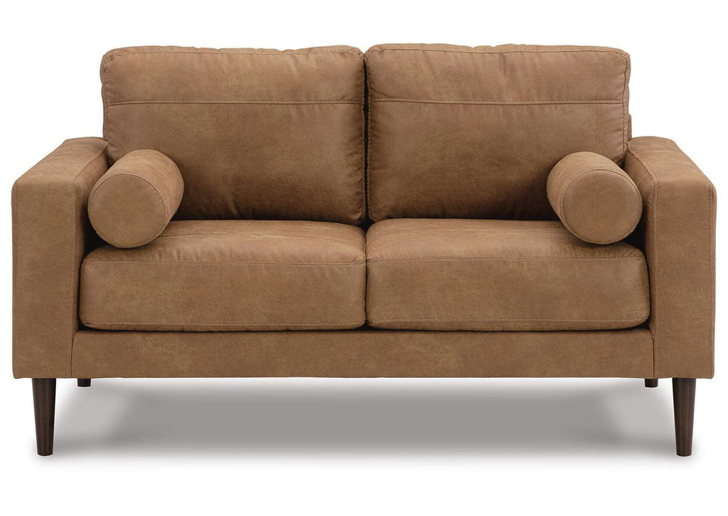 Telora Sofa, Loveseat, Chair and Ottoman front view