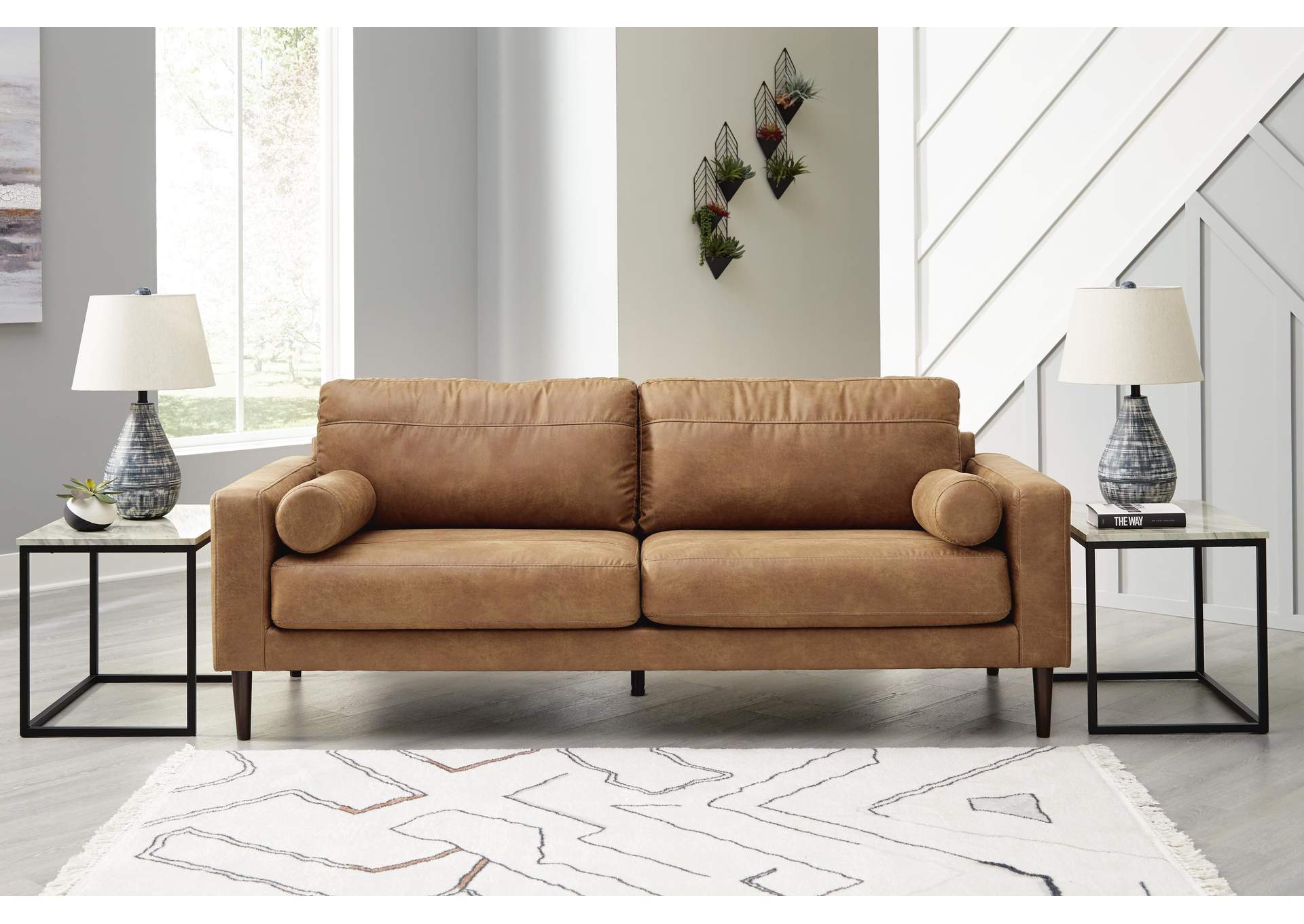 Telora Sofa, Loveseat, Chair and Ottoman