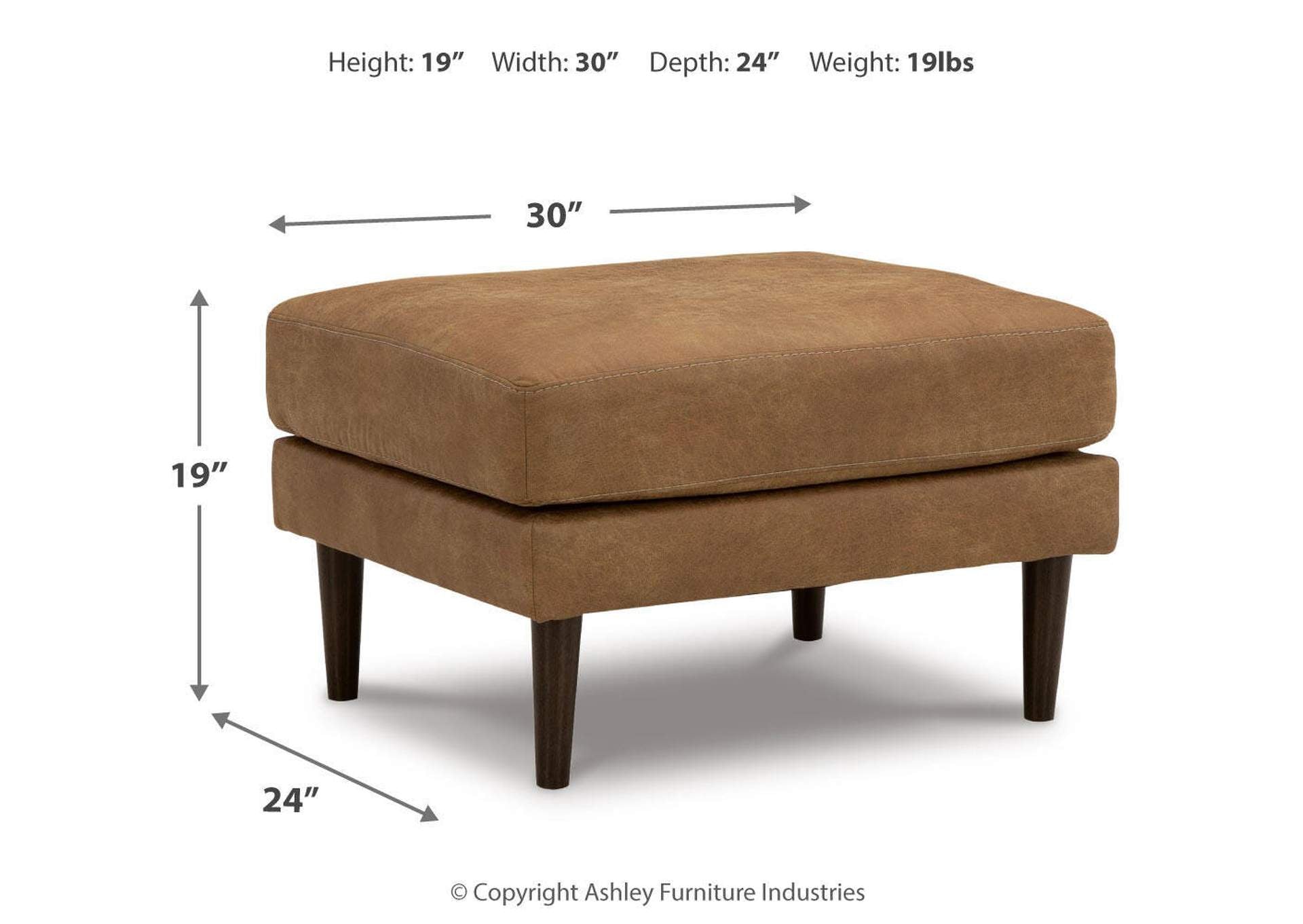 Telora Ottoman dimensions