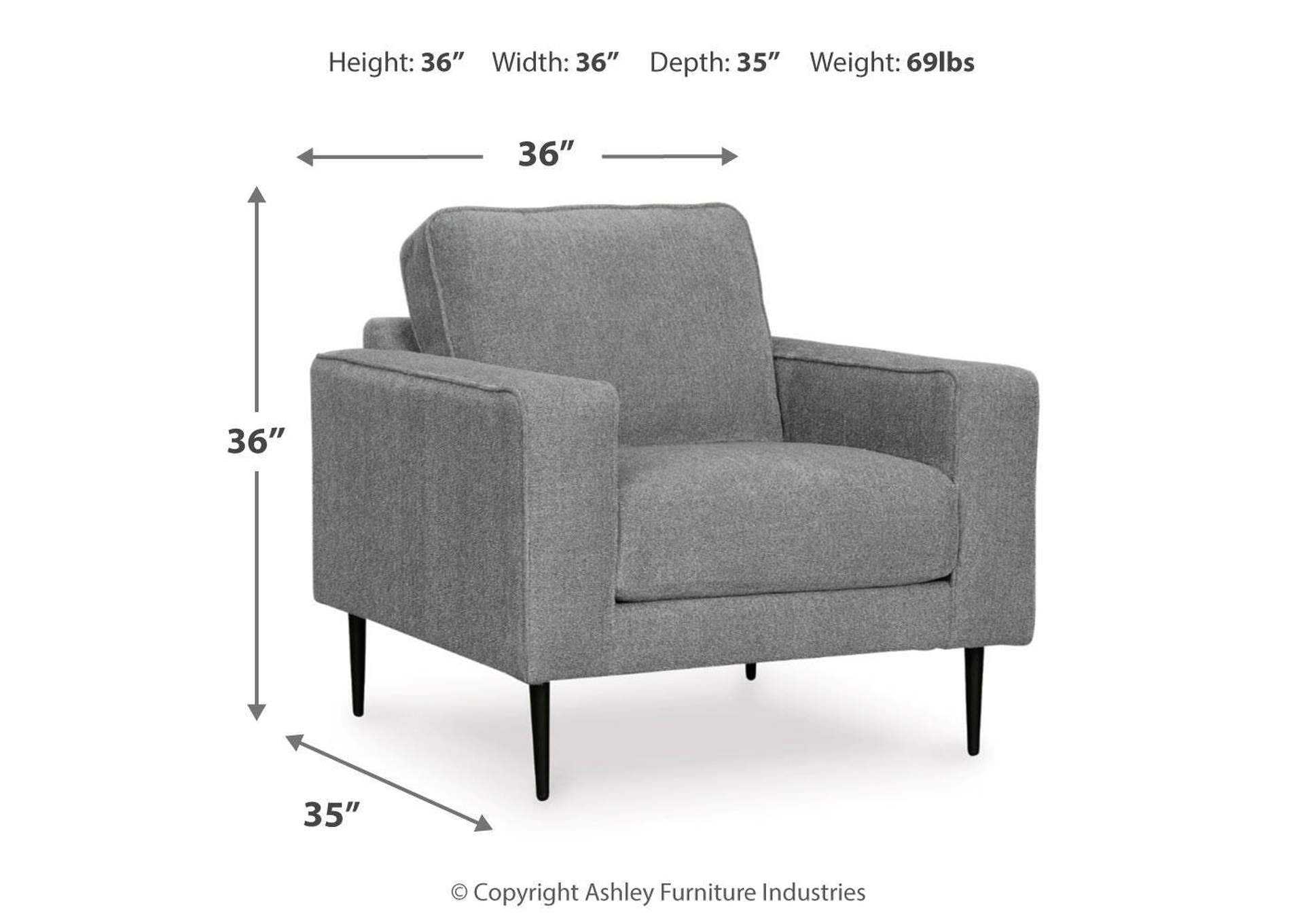 Hazela Chair dimensions
