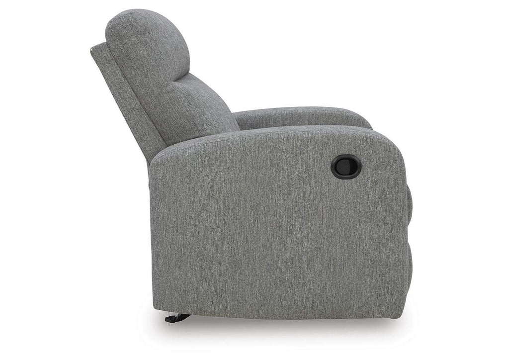 Gauntlet Recliner side view