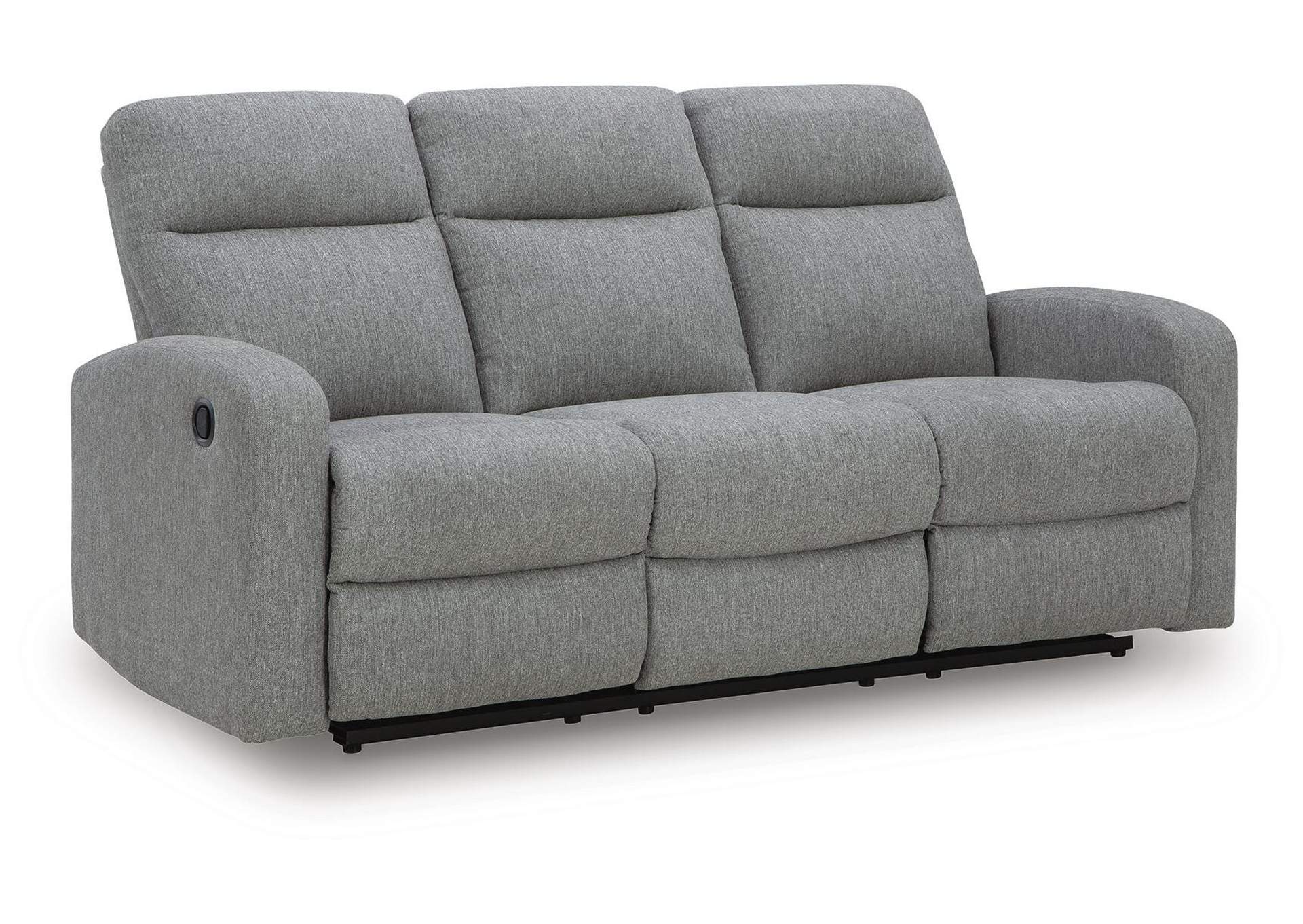Gauntlet Reclining Sofa angled view