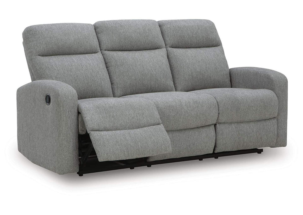 Gauntlet Reclining Sofa angled view