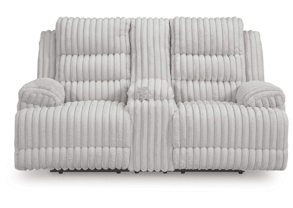 Rhines Falls Power Reclining Loveseat with Console