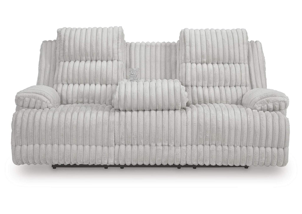 Rhines Falls Power Reclining Sofa with Drop Down Table