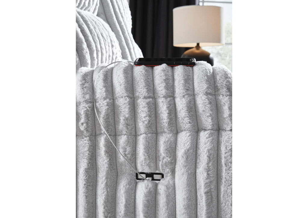Technique Power Reclining Sofa and Loveseat Set detail