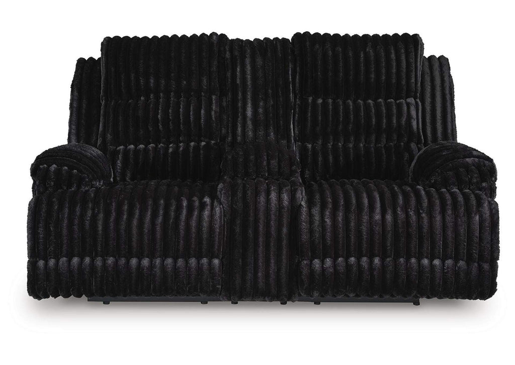 Rhine Falls Power Reclining Loveseat with Console