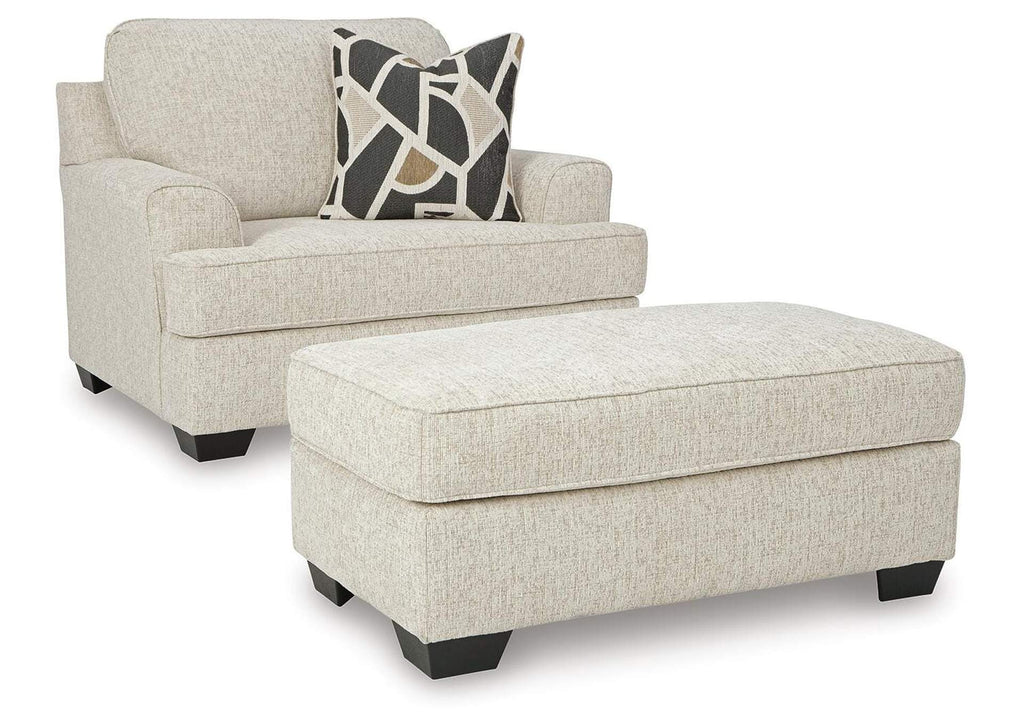 Heartcort Chair and Ottoman