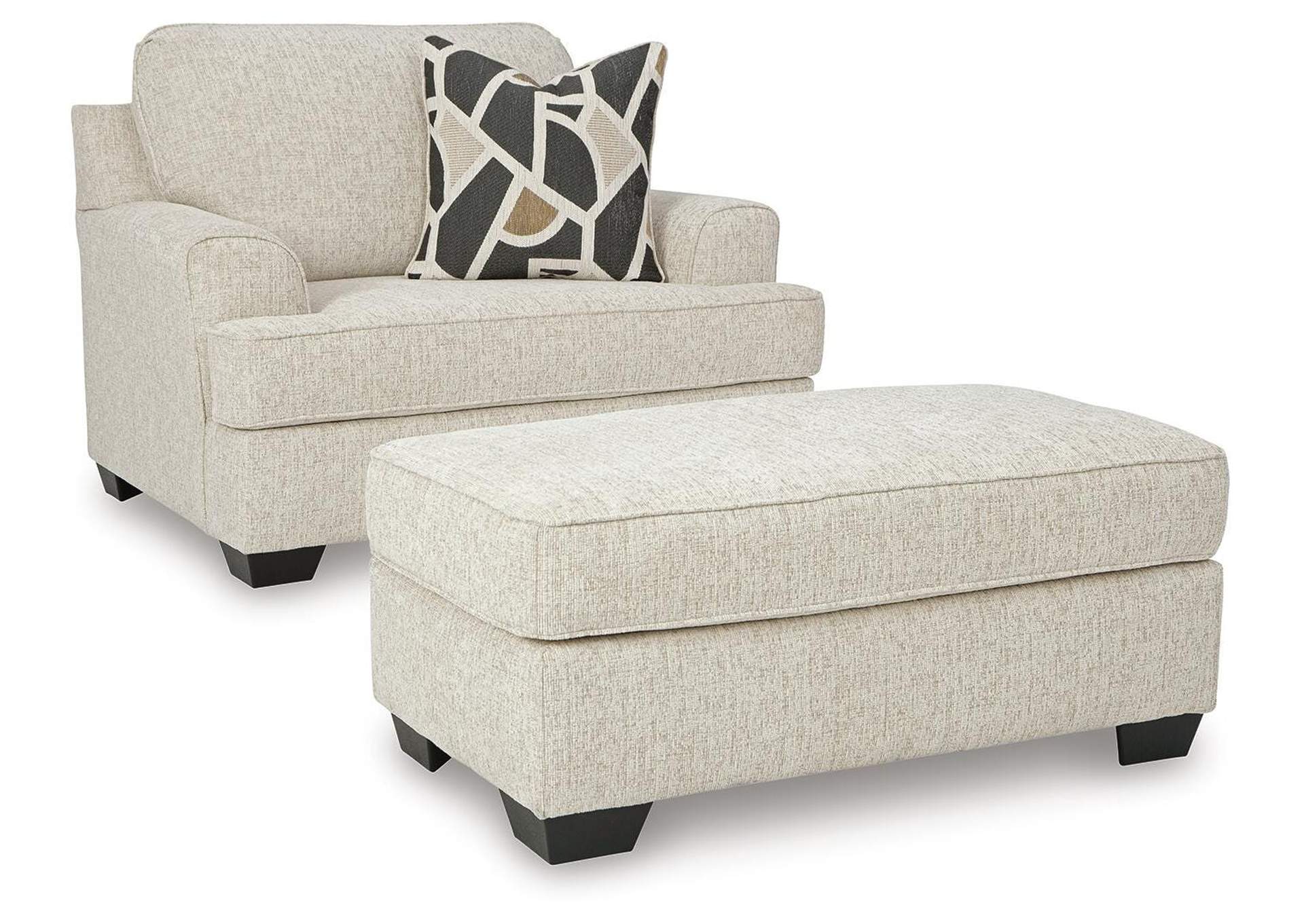 Heartcort Chair and Ottoman