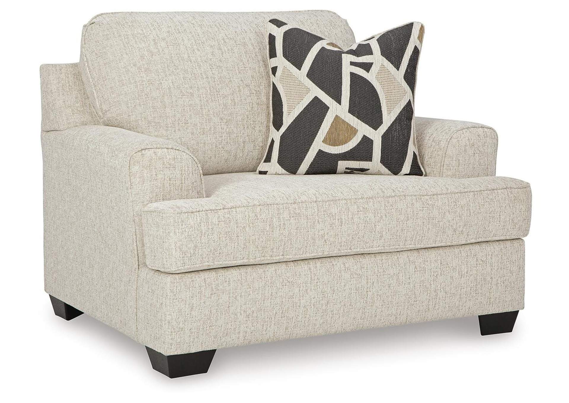 Heartcort Sofa, Loveseat, Chair and Ottoman angled view