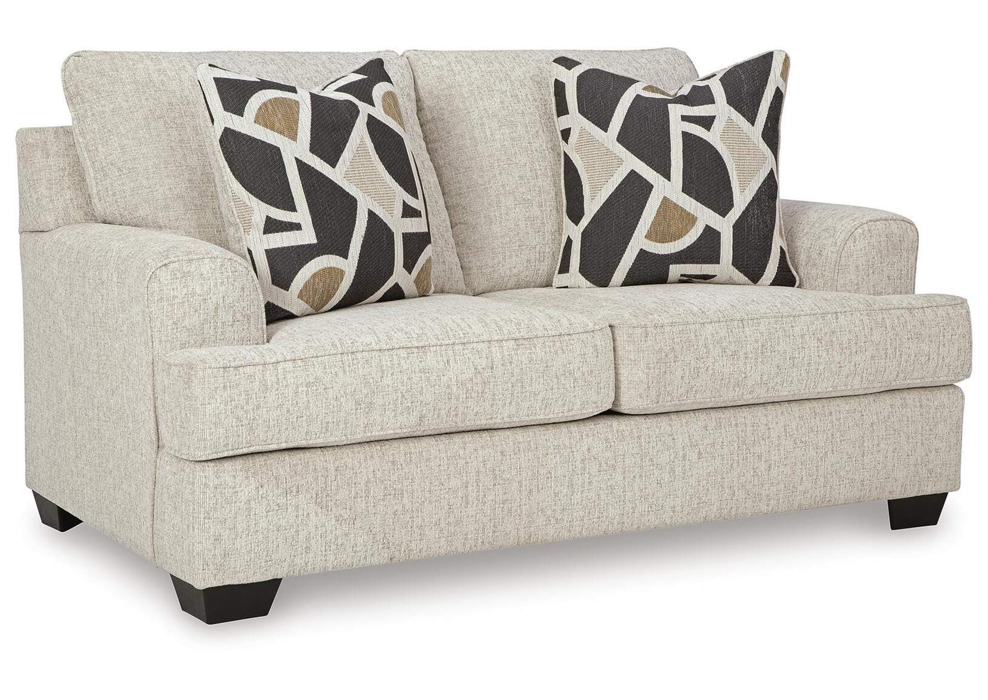 Heartcort Loveseat angled view