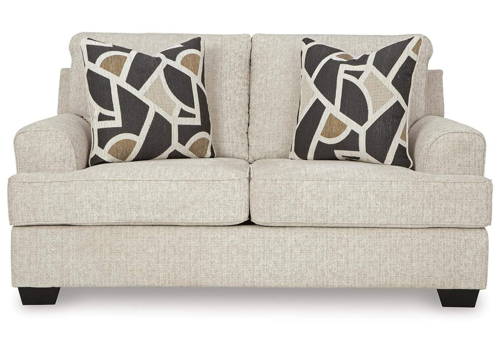 Heartcort Sofa, Loveseat, Chair and Ottoman front view