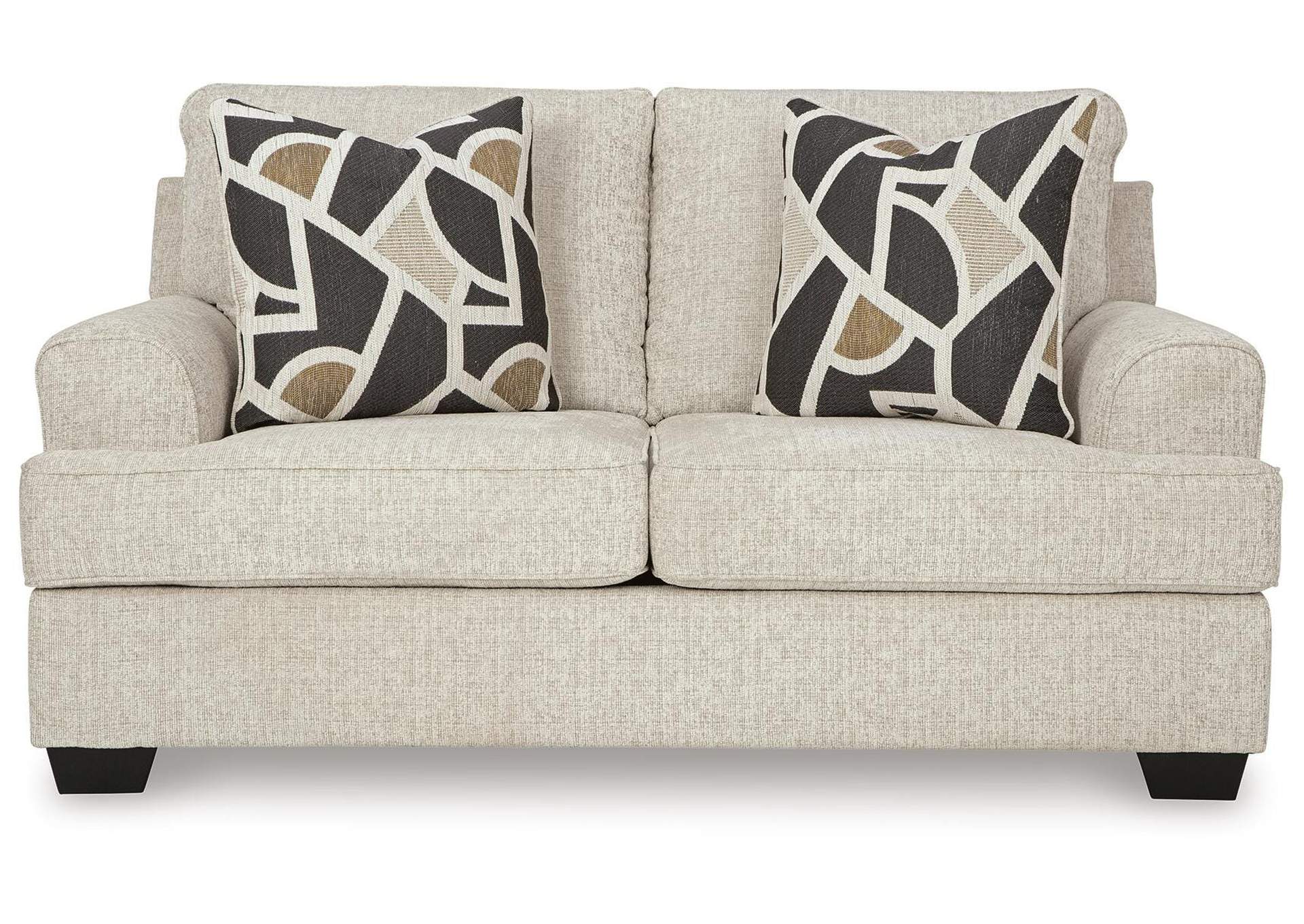 Heartcort Sofa, Loveseat, Chair and Ottoman front view