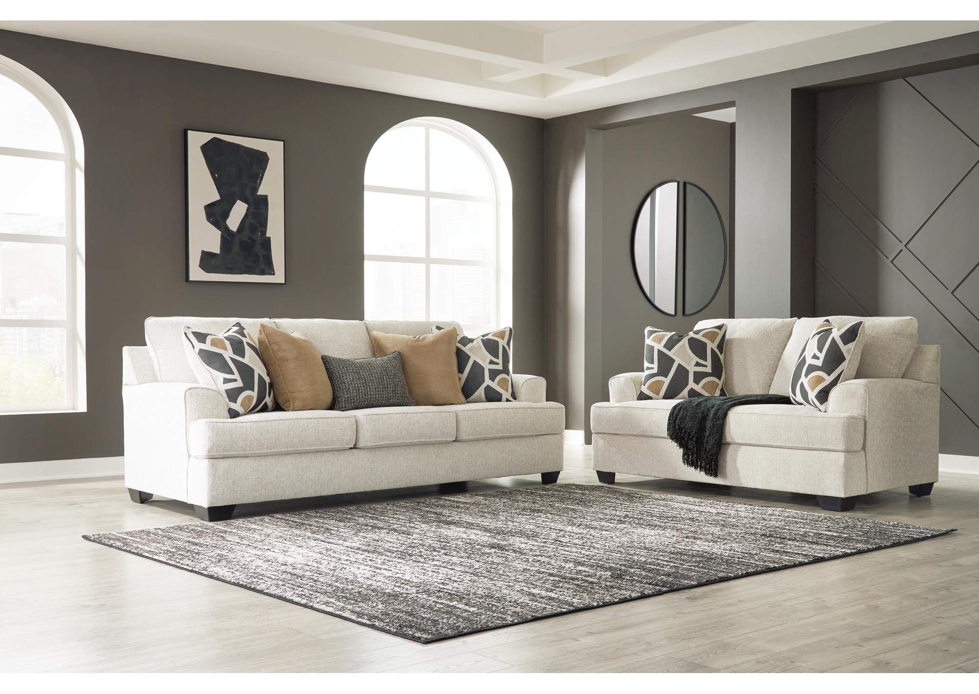Heartcort Sofa, Loveseat, Chair and Ottoman
