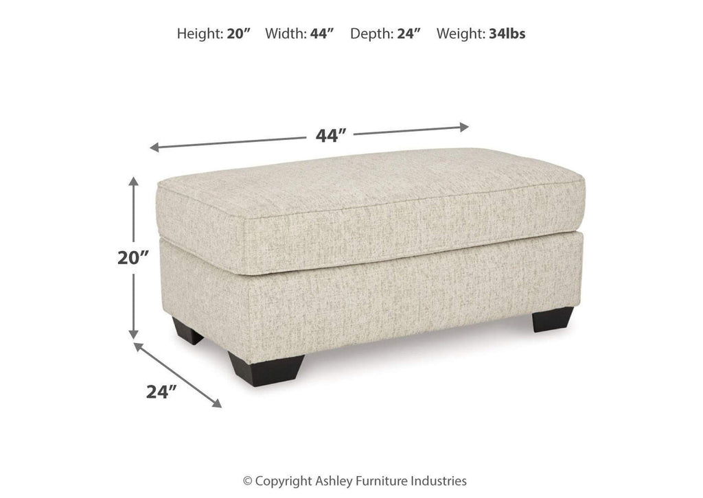 Heartcort Sofa, Loveseat, Chair and Ottoman dimensions