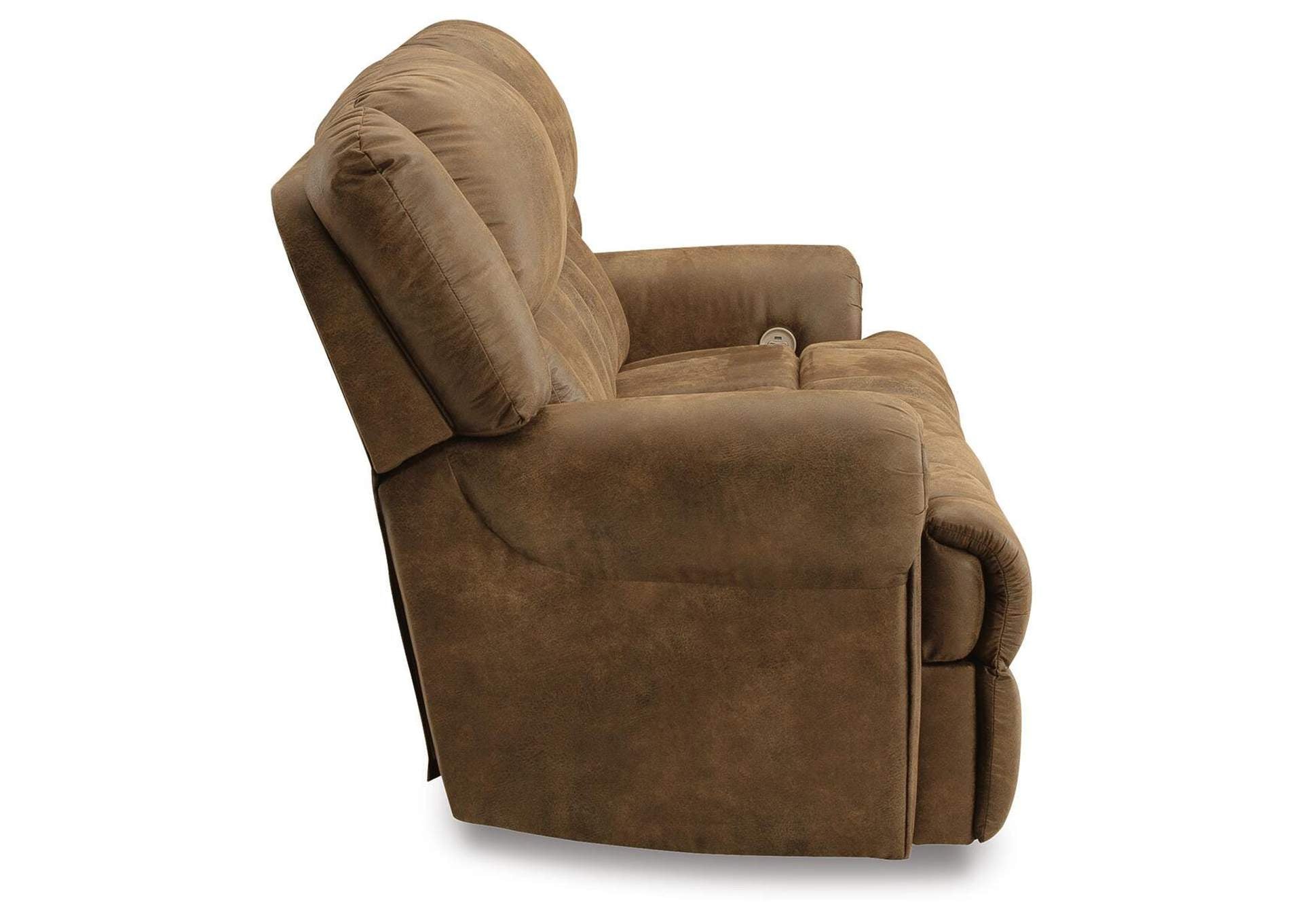 Boothbay Power Reclining Sofa side view