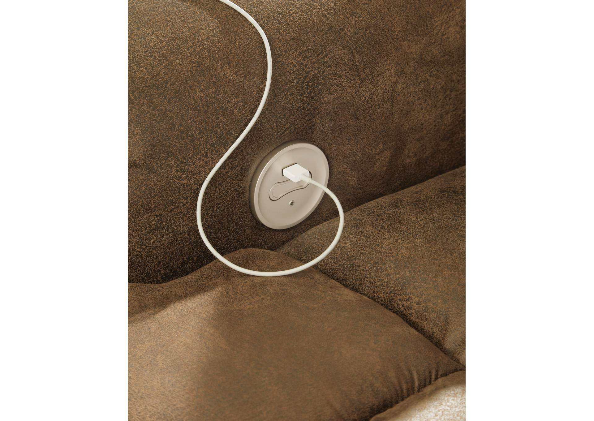 Boothbay Power Reclining Sofa detail