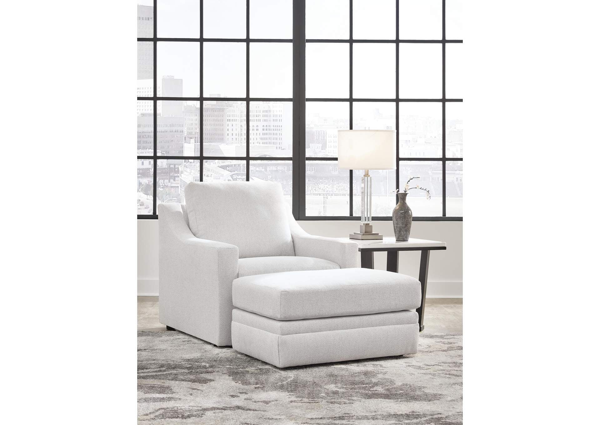 Maitelynn Sofa, Loveseat, Chair and Ottoman