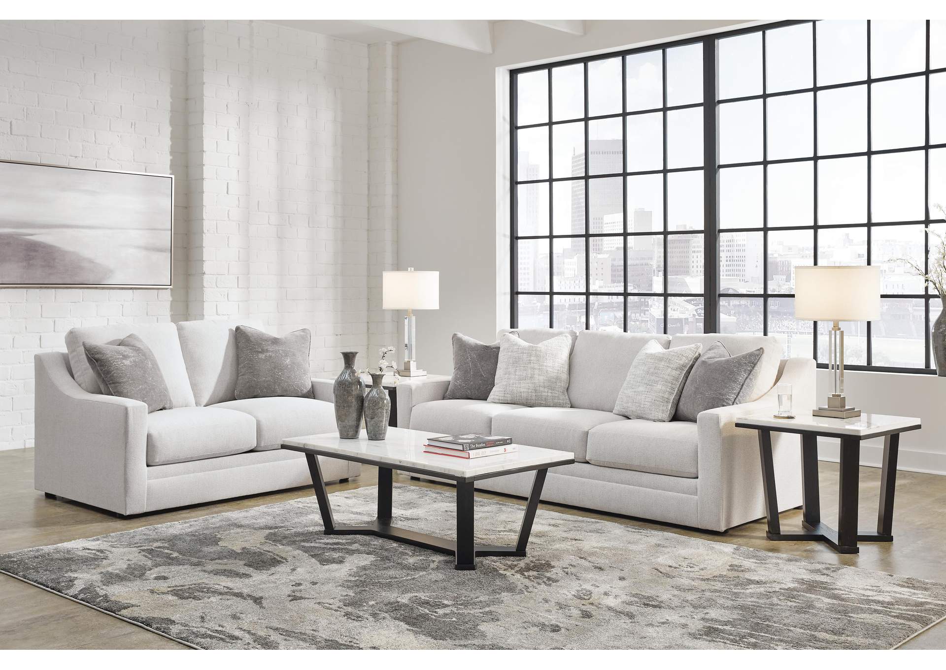 Maitelynn Sofa and Loveseat