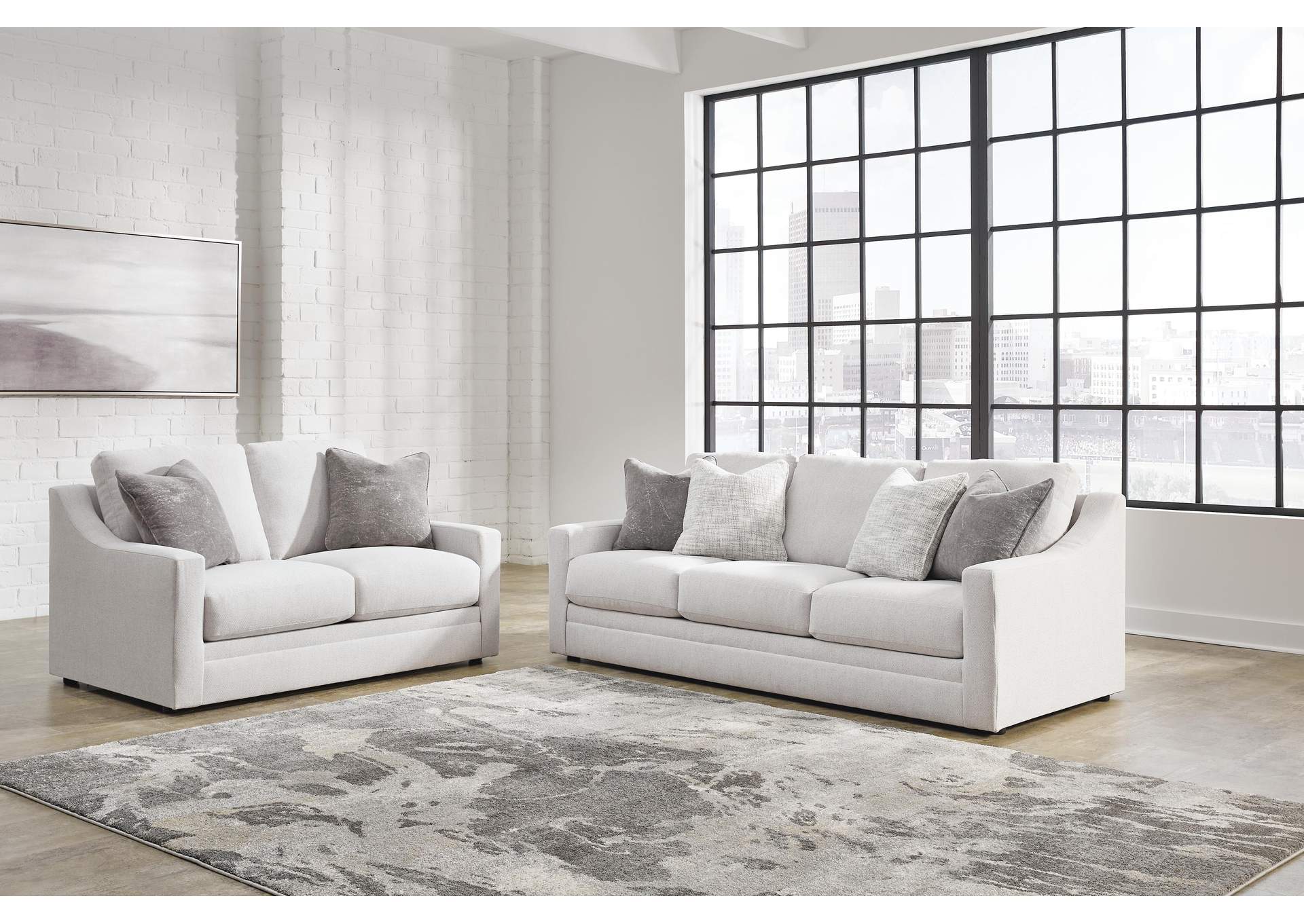 Maitelynn Sofa, Loveseat, Chair and Ottoman
