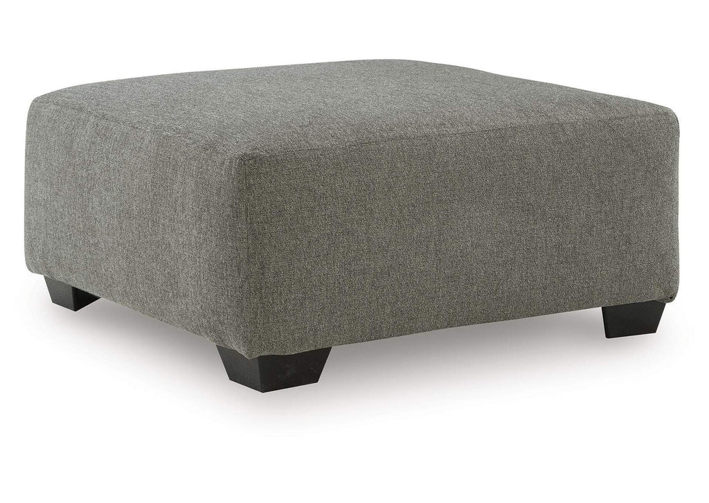 Clarington Oversized Accent Ottoman angled view
