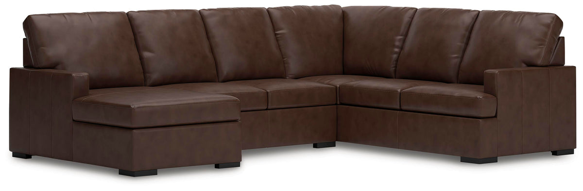 McDowlan sectional, 3-Piece Sectional with Chaise · Left-Facing Chaise · 128 × 97 × 41 in, view 1