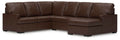 McDowlan sectional, 3-Piece Sectional with Chaise · Right-Facing Chaise · 97 × 128 × 41 in, view 1
