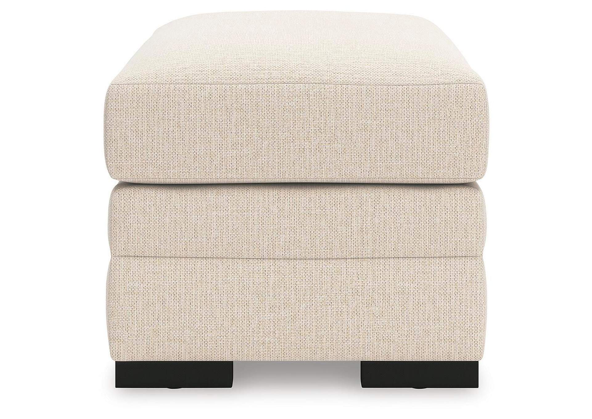 Lango Sofa and Ottoman side view