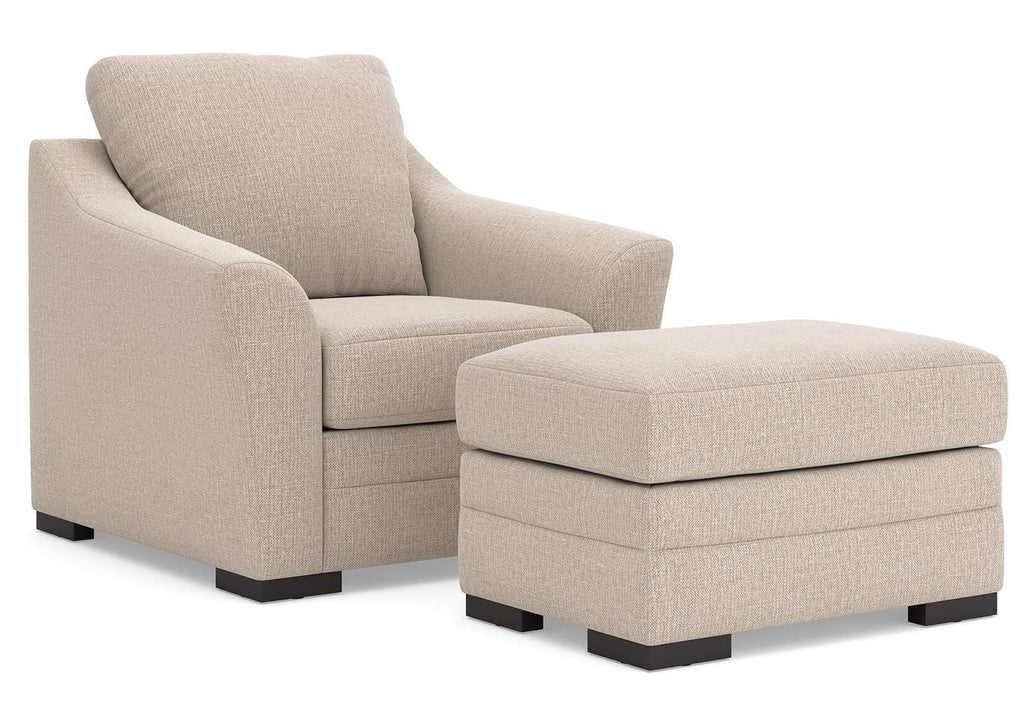 Lango Chair and Ottoman