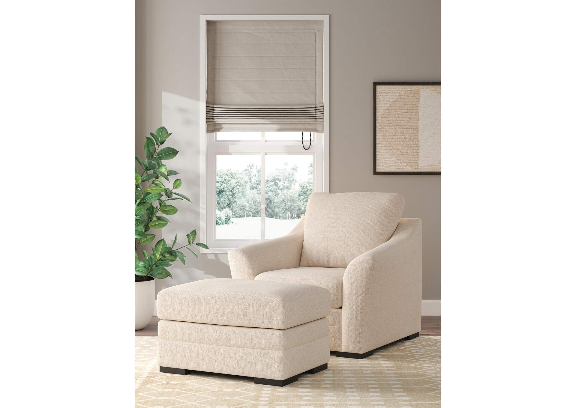 Lango Chair and Ottoman