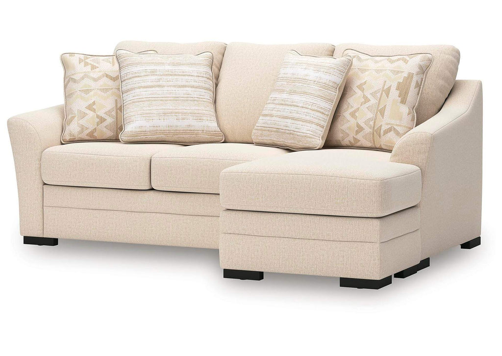 Lango Queen Sofa Chaise Sleeper angled view