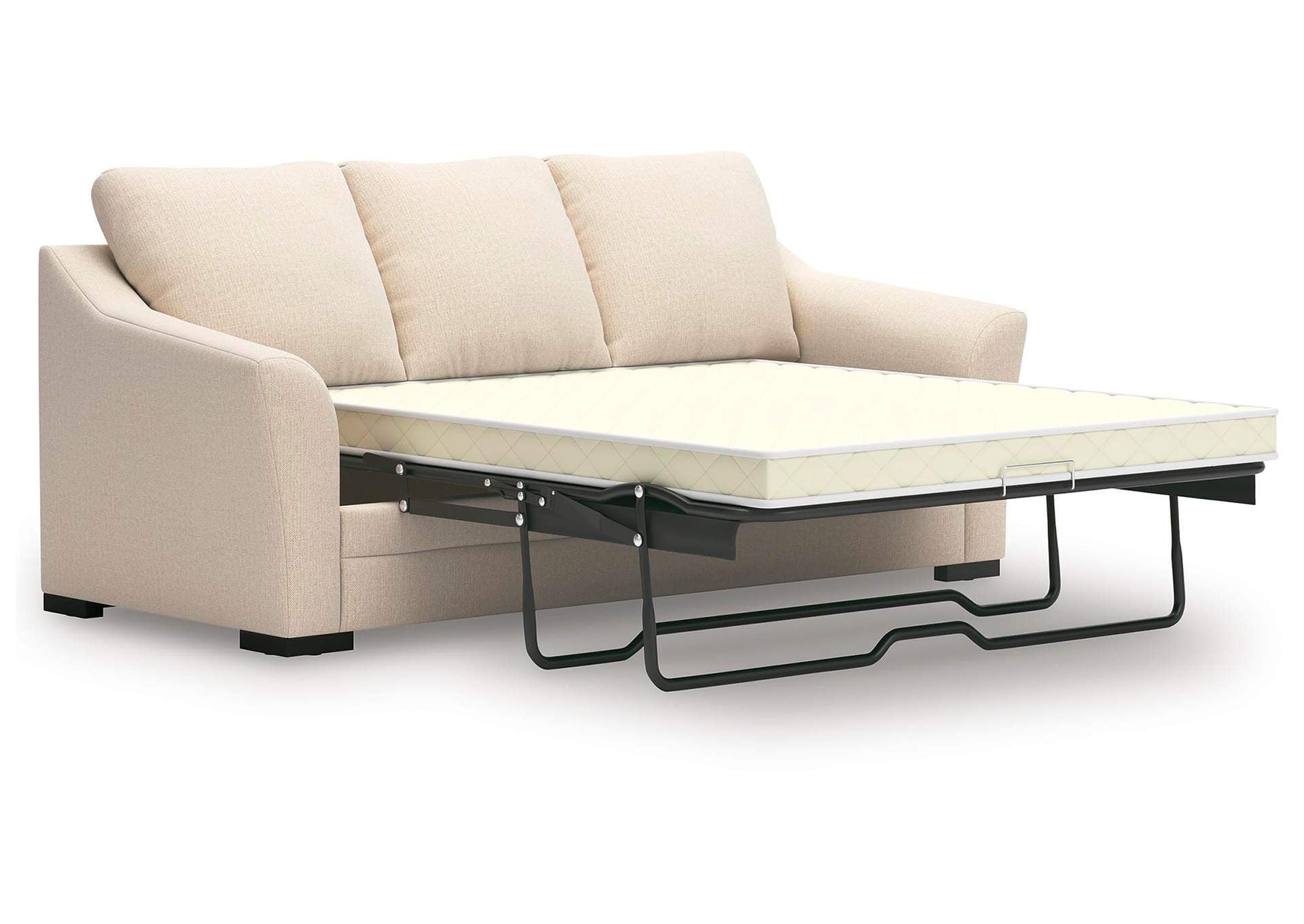 Lango Queen Sofa Chaise Sleeper angled view