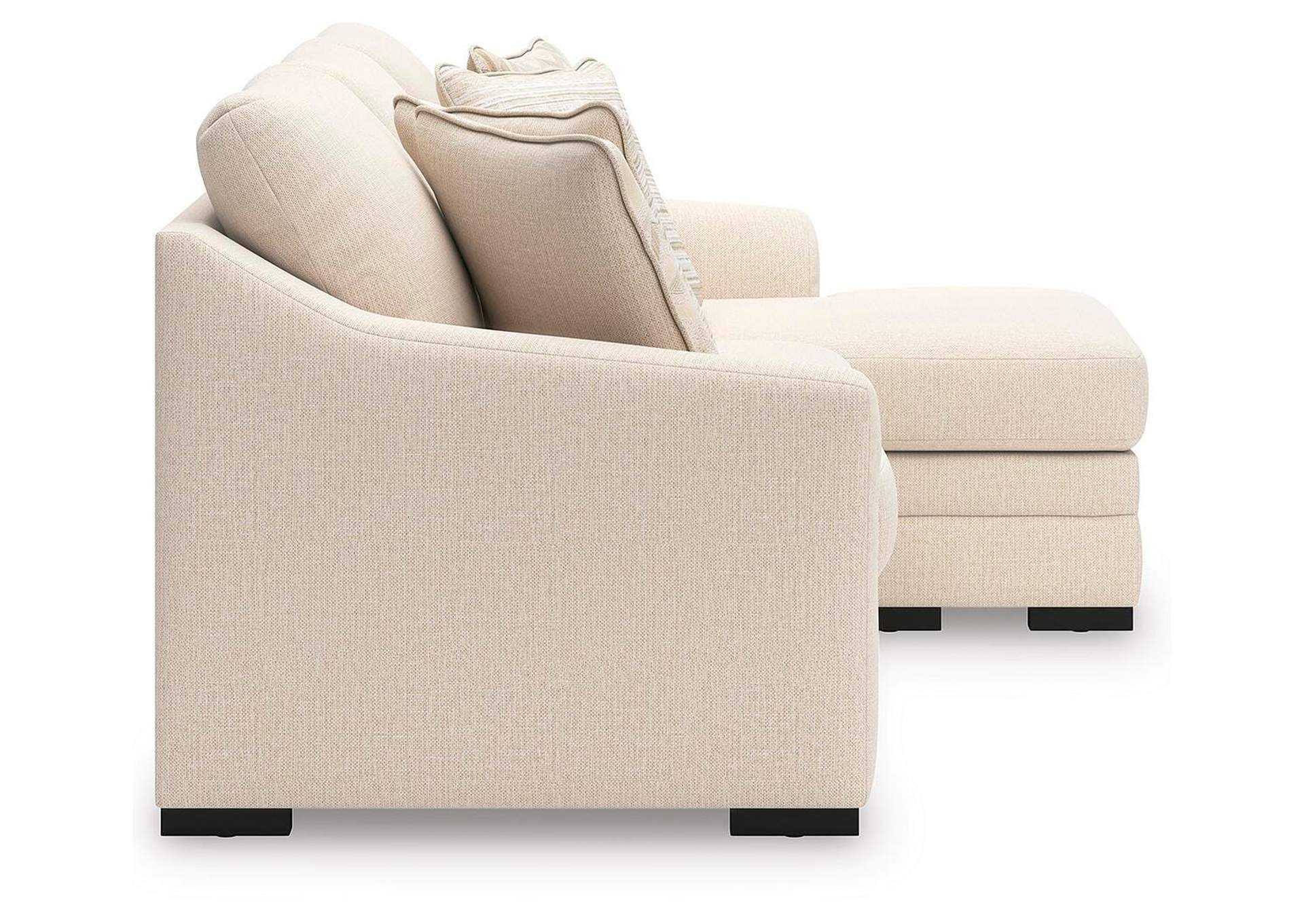 Lango Queen Sofa Chaise Sleeper side view