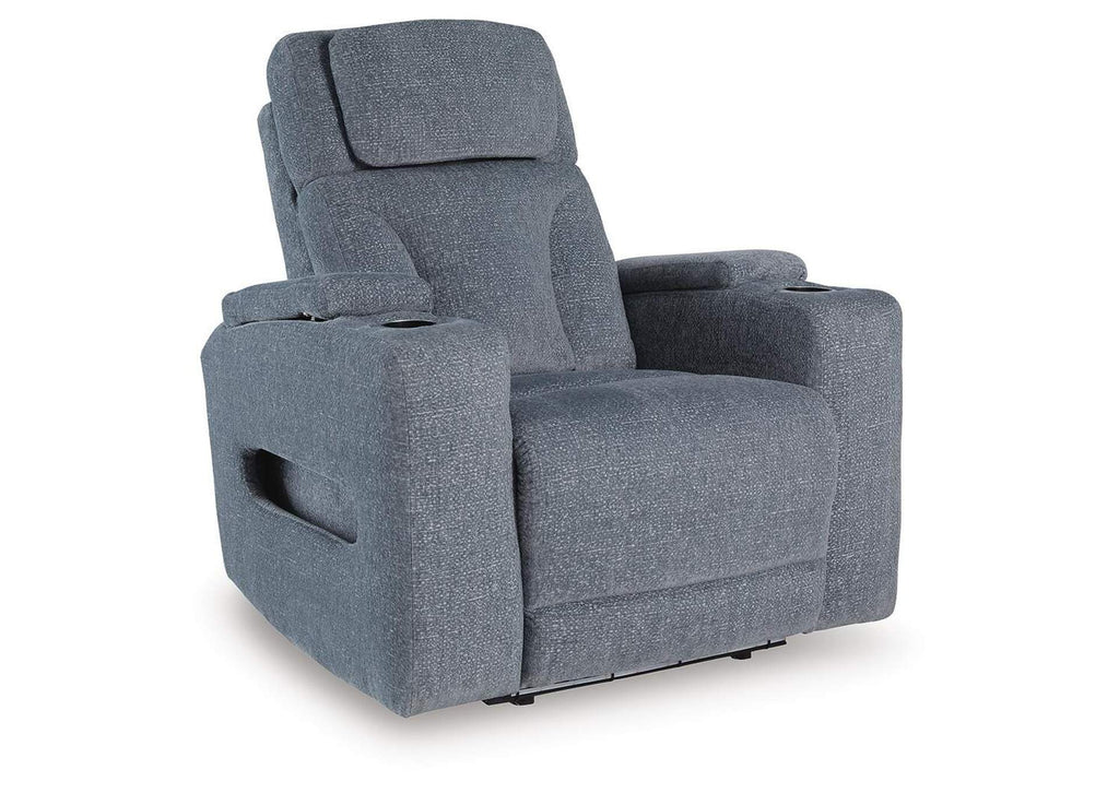 Studio Cave Power Recliner angled view