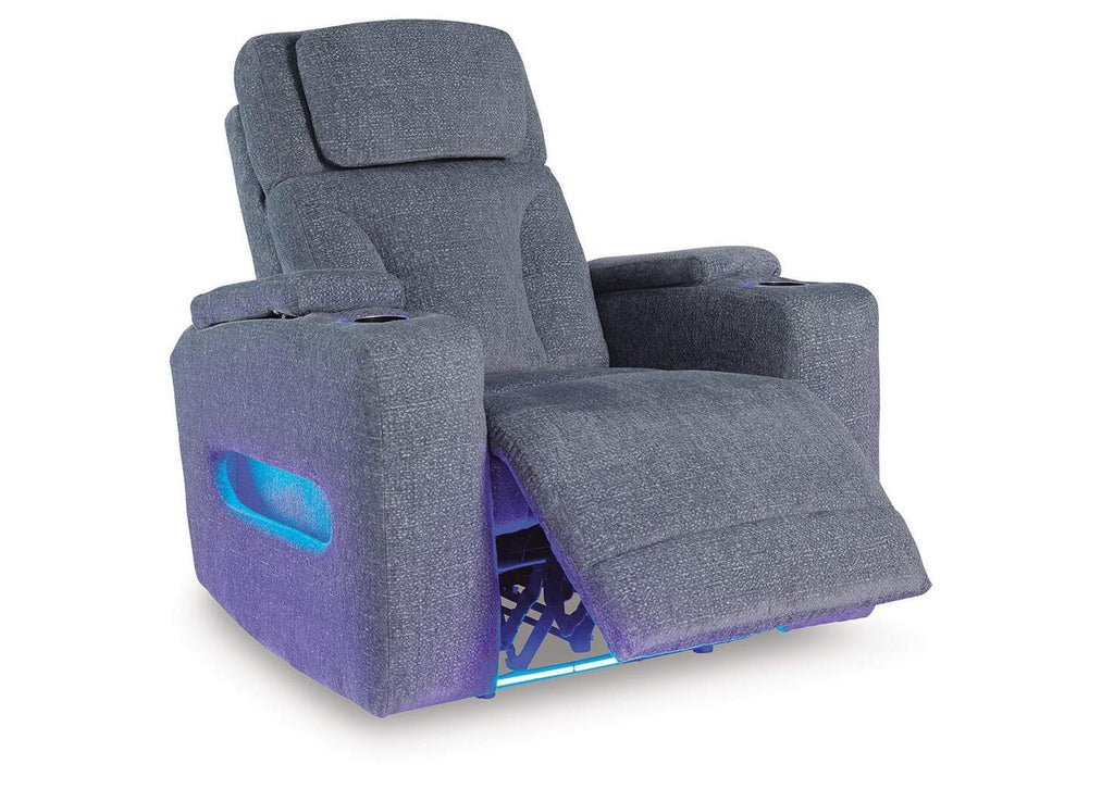 Studio Cave Power Recliner angled view